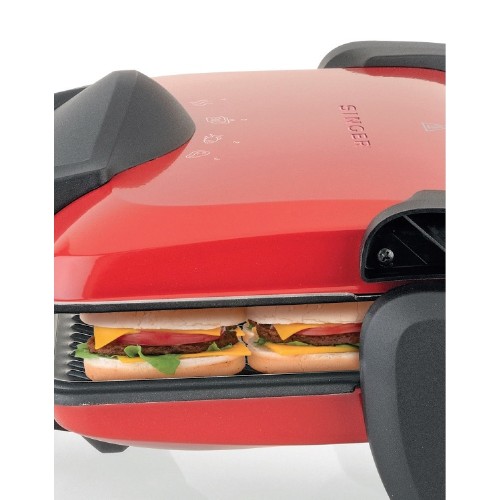 ΤΟΣΤΙΕΡΑ SINGER CG-1800 ΜΑΥΡΟ/ΚΟΚΚΙΝΟ 1800W